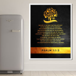 Psalm 1:1-3 - ABConcepts - NicheCanvas