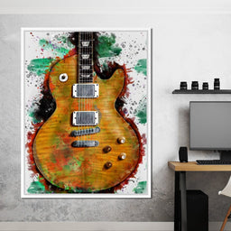 Gary Moore's & Peter Green's Guitar - Abraham Szomor - NicheCanvas
