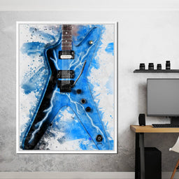 Dimebag Darrell's Guitar - Abraham Szomor - NicheCanvas