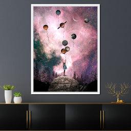 Rose Space - Natacha Einat - NicheCanvas