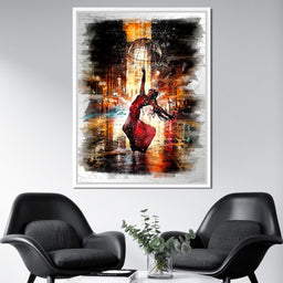 Rainy Night Dance - Johanjjf - NicheCanvas