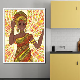 Beautiful Dancing Woman - NicheCanvas