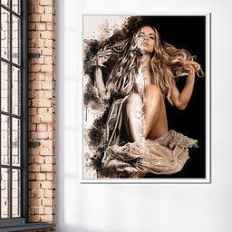 Golden Beauty - Johanjjf - NicheCanvas