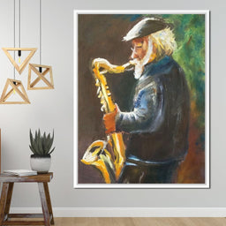 Saxophone Maestro - NicheCanvas