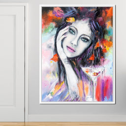 Martini Girl - NicheCanvas