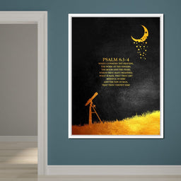 Psalm 8:1-4 - ABConcepts - NicheCanvas