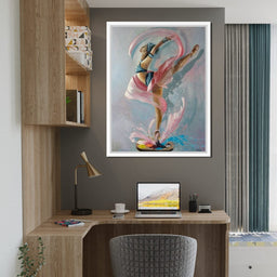 Ballet Dancer Artist Palette - NicheCanvas