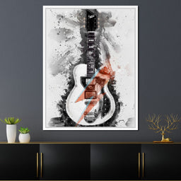 David Bowie's Guitar - Abraham Szomor - NicheCanvas