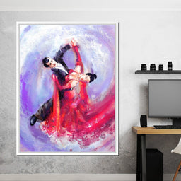 Ballroom Dancers - NicheCanvas