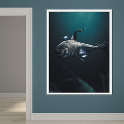 Megalodon - Zenzdesign - NicheCanvas