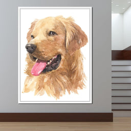Golden Retriever - NicheCanvas