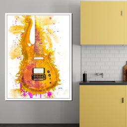 Prince's Guitar - Abraham Szomor - NicheCanvas