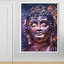Blue Buddha - NicheCanvas
