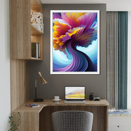 Flower Splash Art - Johanjjf - NicheCanvas