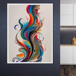 Colorful Contemporary Art 053 - Johanjjf - NicheCanvas