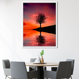 Red Sunset - NicheCanvas