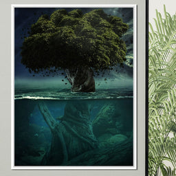 Alone in Depth - Milos Karanovic - NicheCanvas