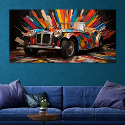 MG Roadster - RiderArt - NicheCanvas