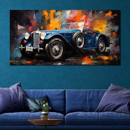 Classic Roadster - RiderArt - NicheCanvas