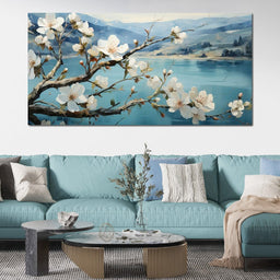 Blooming Almond Tree 1 - Wildrose Creations - NicheCanvas