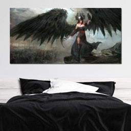 Dark Crow General - NicheCanvas