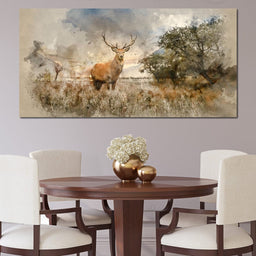 Red Deer - NicheCanvas
