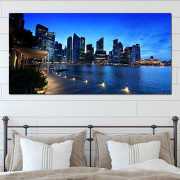 Singapore Skyline - NicheCanvas