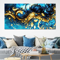 Abstract Ink Illustration - NicheCanvas