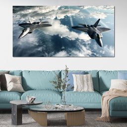 F-22 Raptors - NicheCanvas