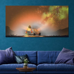 Admiring the Milky Way - NicheCanvas