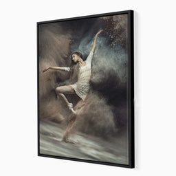 Ballet Dancer in the Desert