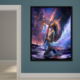 Fire Sword - NicheCanvas