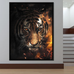 Tiger Sparkles - Zenzdesign - NicheCanvas
