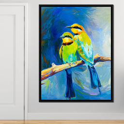 Blue Tailed Bee Eaters  - NicheCanvas