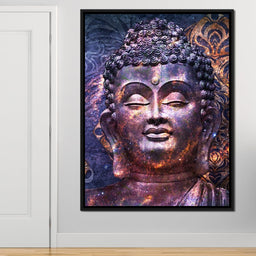 Blue Buddha - NicheCanvas