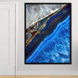 Blue Stone - NicheCanvas