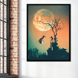 Tree Swing - NicheCanvas