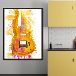 Prince's Guitar - Abraham Szomor - NicheCanvas