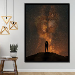 Her Lion, His Wolf - KitConcepts - NicheCanvas