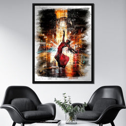 Rainy Night Dance - Johanjjf - NicheCanvas