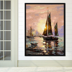 Spanish Sailing Boats - NicheCanvas