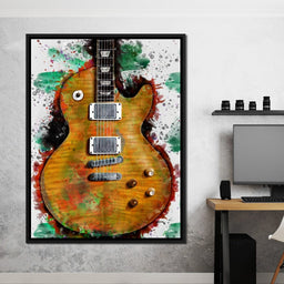 Gary Moore's & Peter Green's Guitar - Abraham Szomor - NicheCanvas