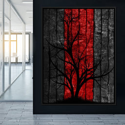 Silhouette Tree - Johanjjf - NicheCanvas