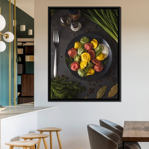 Plate of Pasta Canvas Print