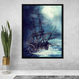 The Kraken - NicheCanvas