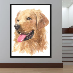 Golden Retriever - NicheCanvas
