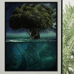 Alone in Depth - Milos Karanovic - NicheCanvas