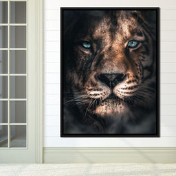 Lion Tiger - Zenzdesign - NicheCanvas