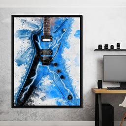 Dimebag Darrell's Guitar - Abraham Szomor - NicheCanvas