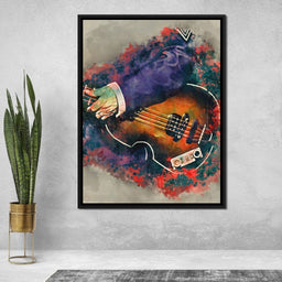 Paul McCartney's Guitar - Abraham Szomor - NicheCanvas